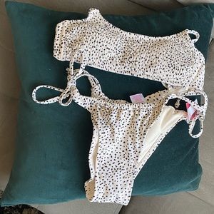 NWT target dot bikini set